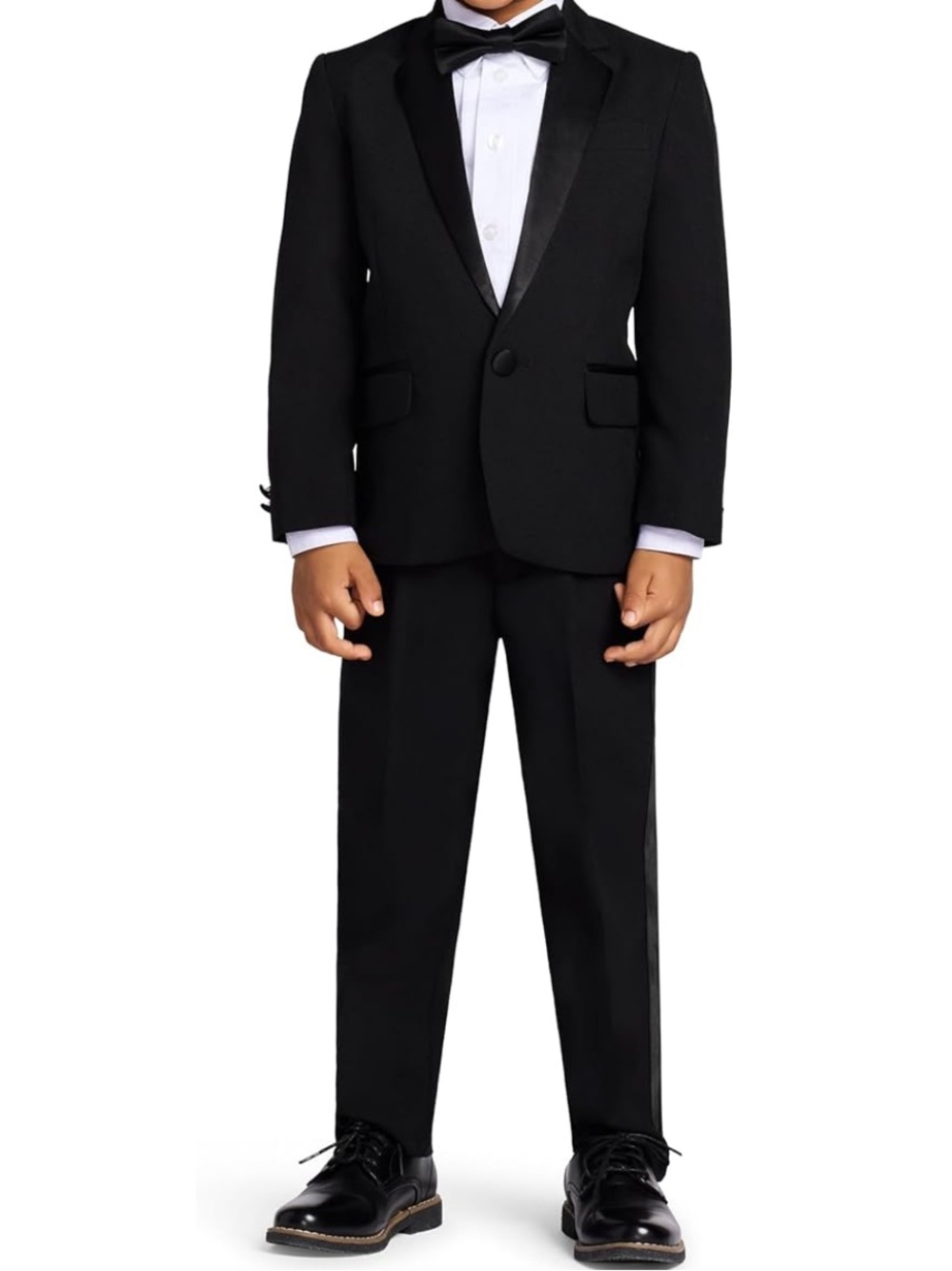 Nautica Boys' Black Tuxedo Jacket & Pants Set